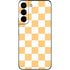 Yellow and White Checkerboard Galaxy S22 Skin